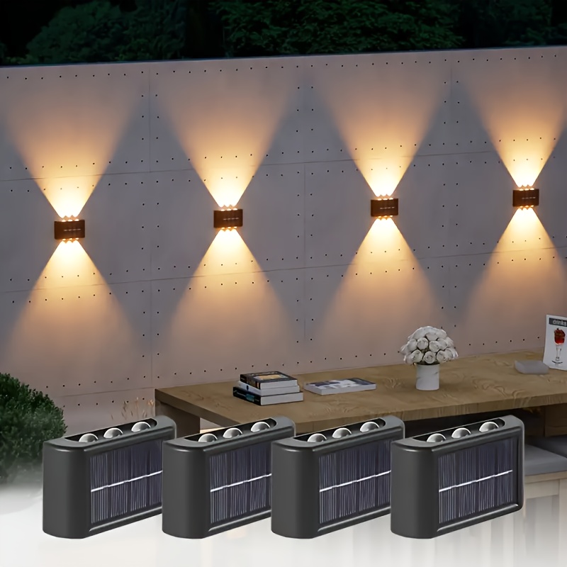 Zinc Outdoor Lighting - LED Solar Light Outdoor Waterproof Solar