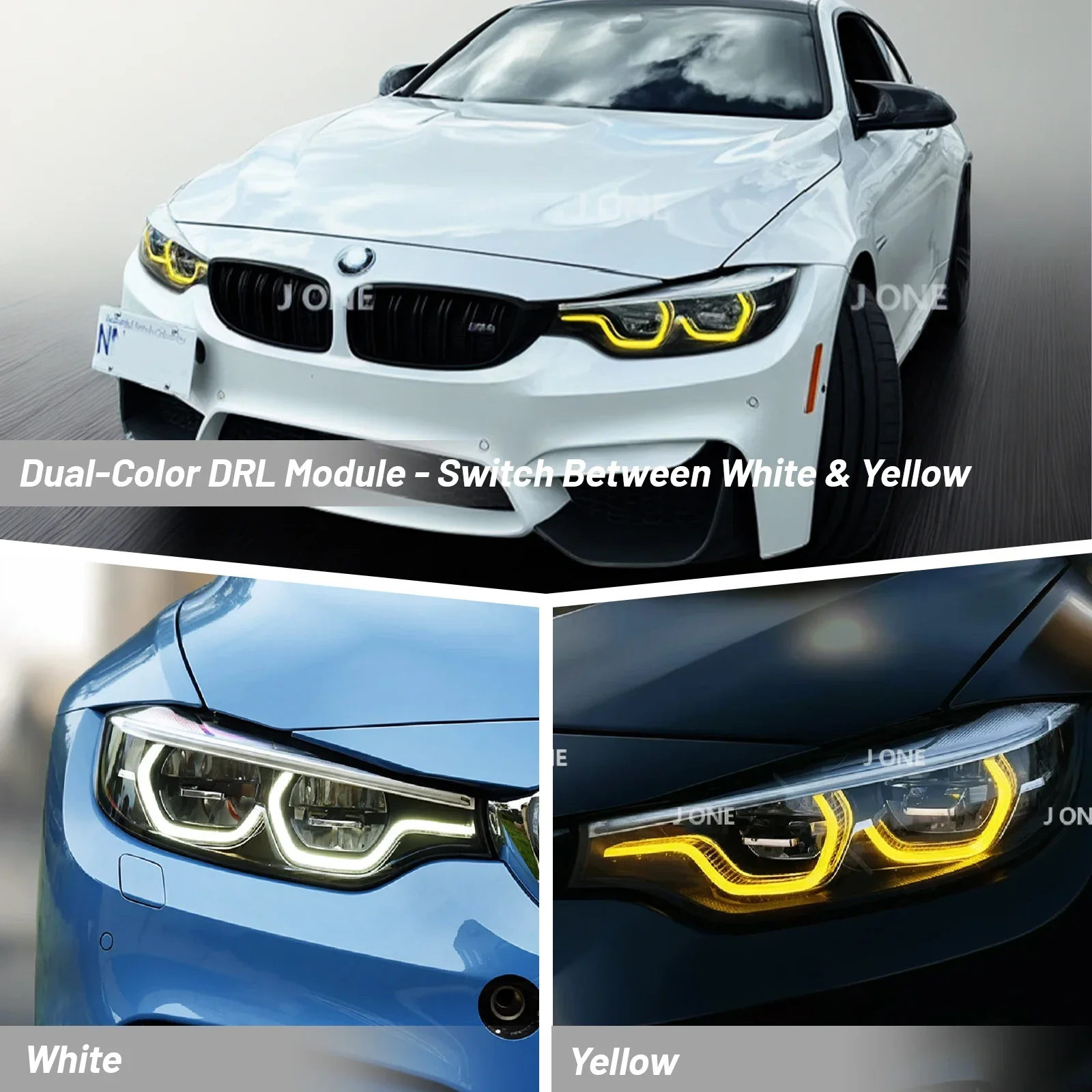 Outdoor Lighting Yellow - For BMW 4 series M3 M4