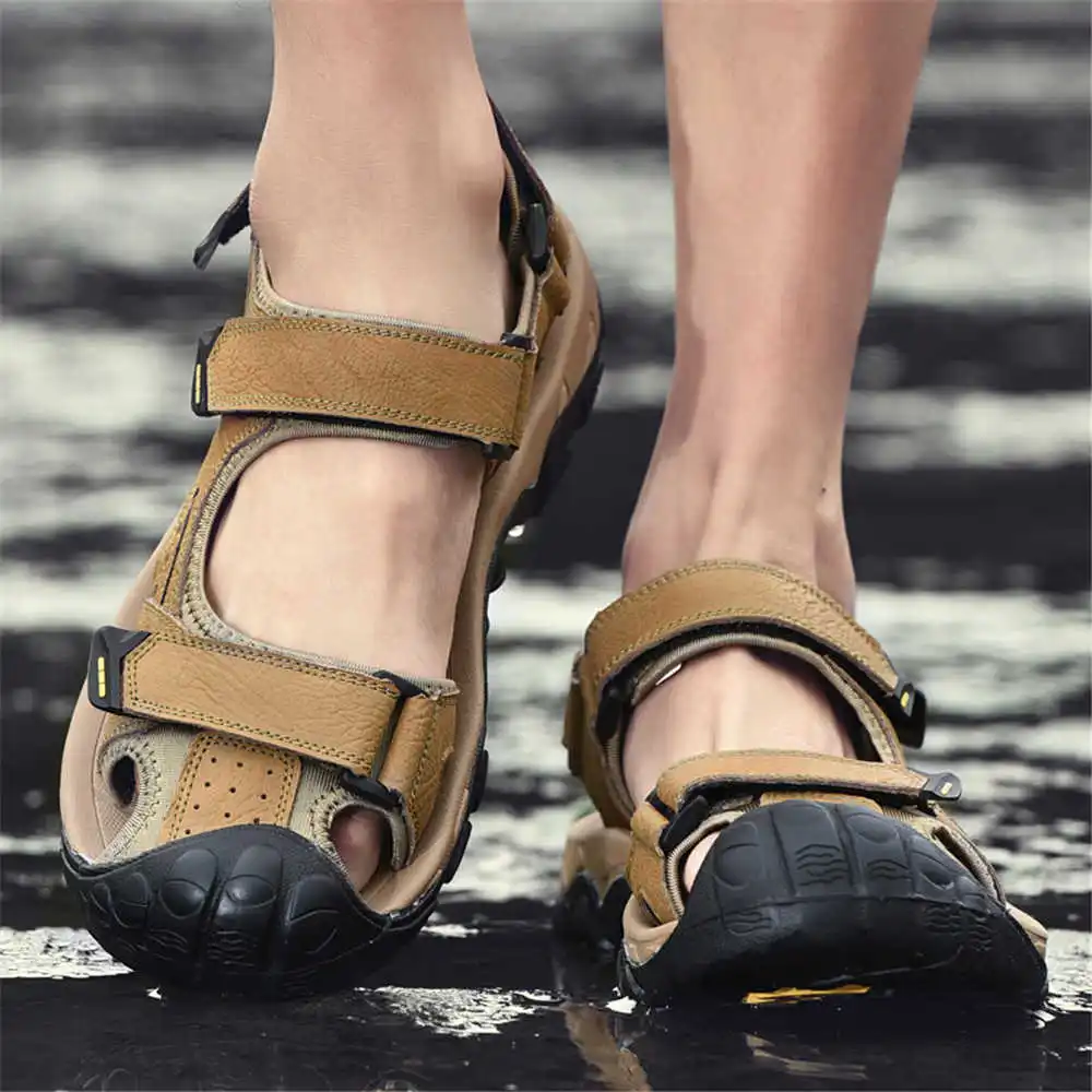 Outdoor Lighting Ideas For House - Number 44 Natural Cowhide Water Slippers
