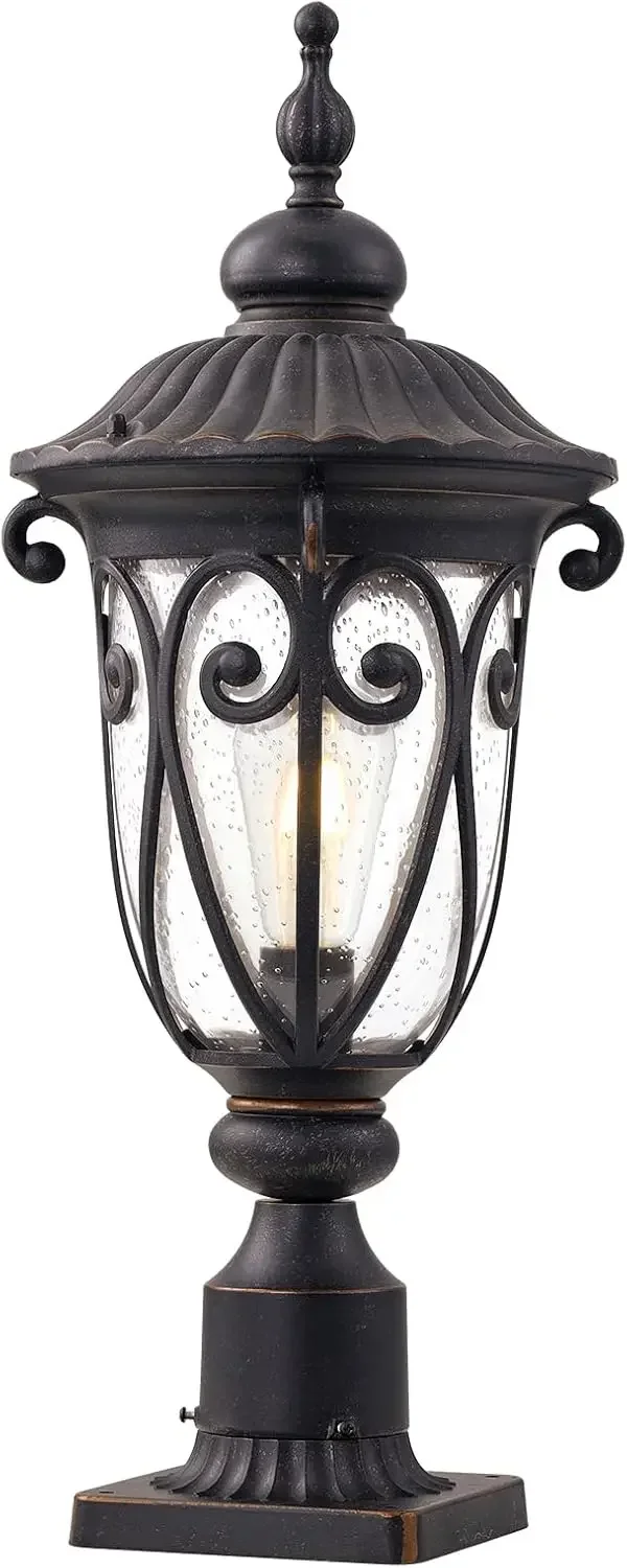 Outdoor Yard Lighting Fixtures - Outdoor Post Light Fixture with Pier