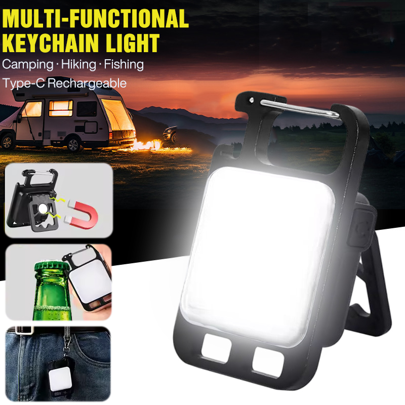 Zinc Outdoor Lighting - Mini Keychain Light Camping Hiking Pocket