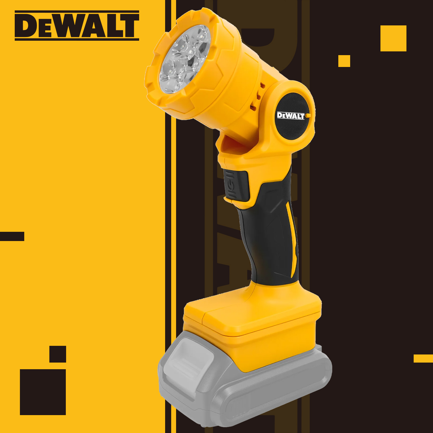 Zumtobel Outdoor Lighting - Dewalt Cordless LED Work Light 20V