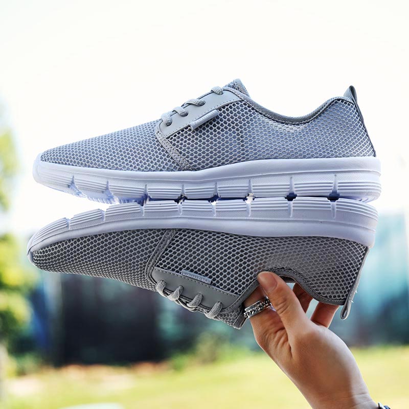 Outdoor Lighting Ideas For House - Big Size Summer Breathe Mens Sneakers