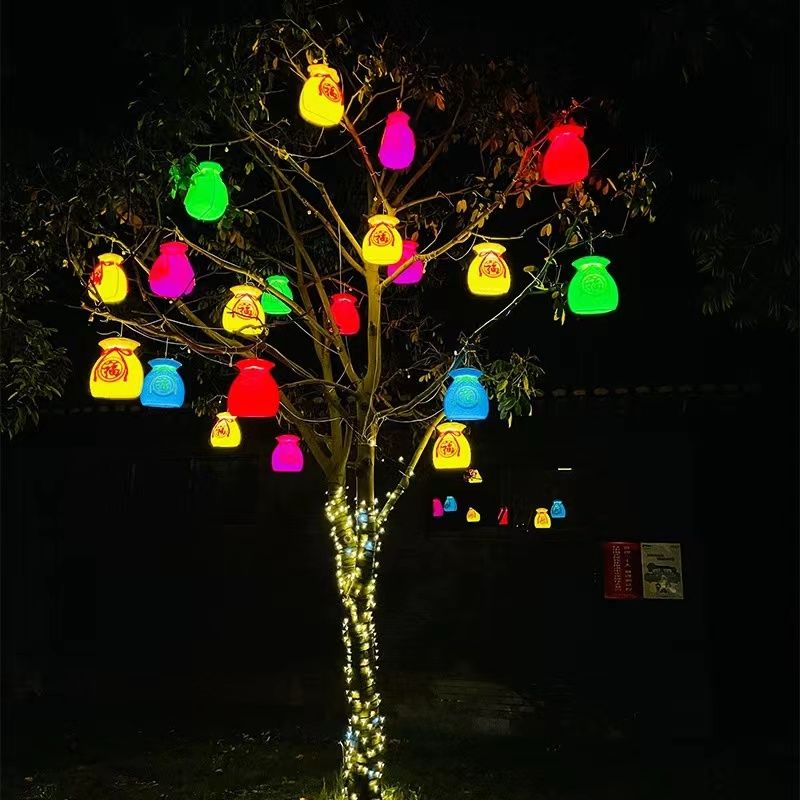 Lucky bag lanterns, money bags - Outdoor Lighting On Trees recensie en prijs