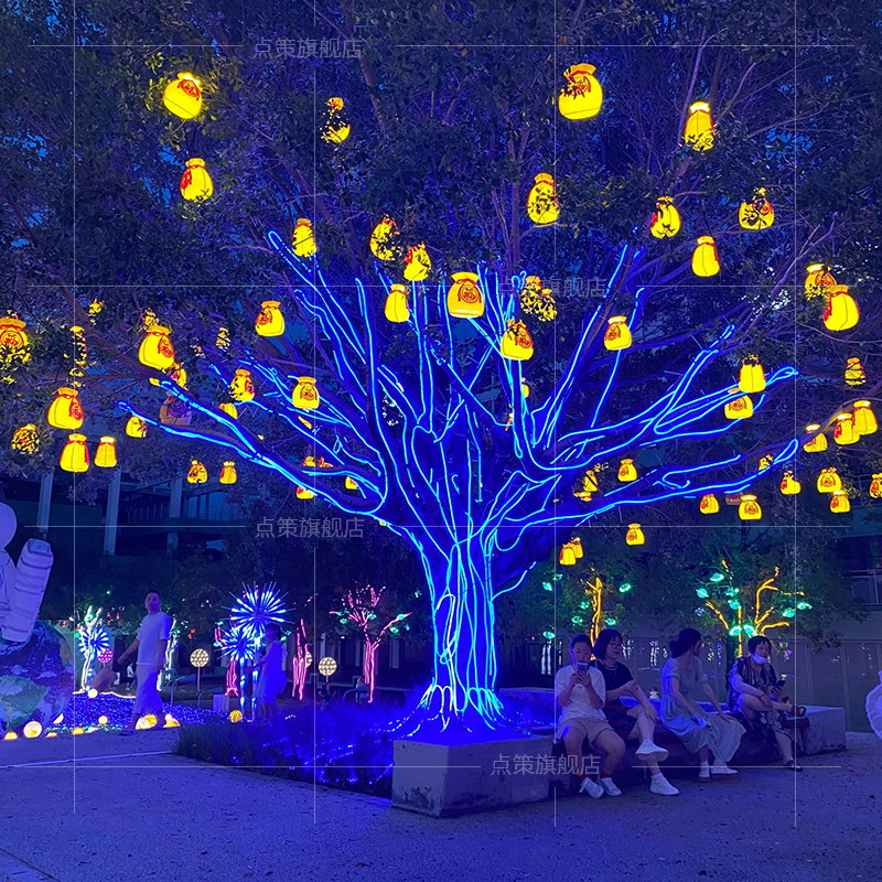 Lucky bag lanterns, money bags - Outdoor Lighting On Trees recensie en prijs