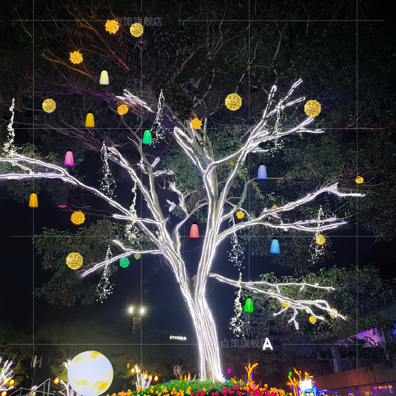 Lucky bag lanterns, money bags - Outdoor Lighting On Trees recensie en prijs