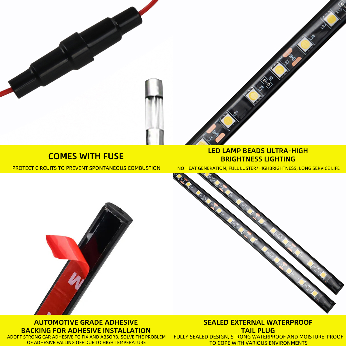 Universal LED Car Under Hood W - Waterproof Led Strip recensie en prijs