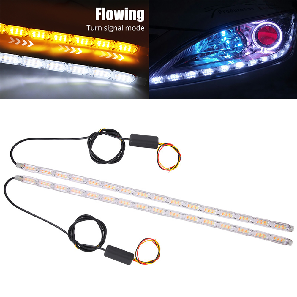 2pcs DRL LED Strip Flexible Da - Waterproof Led Strip recensie en prijs