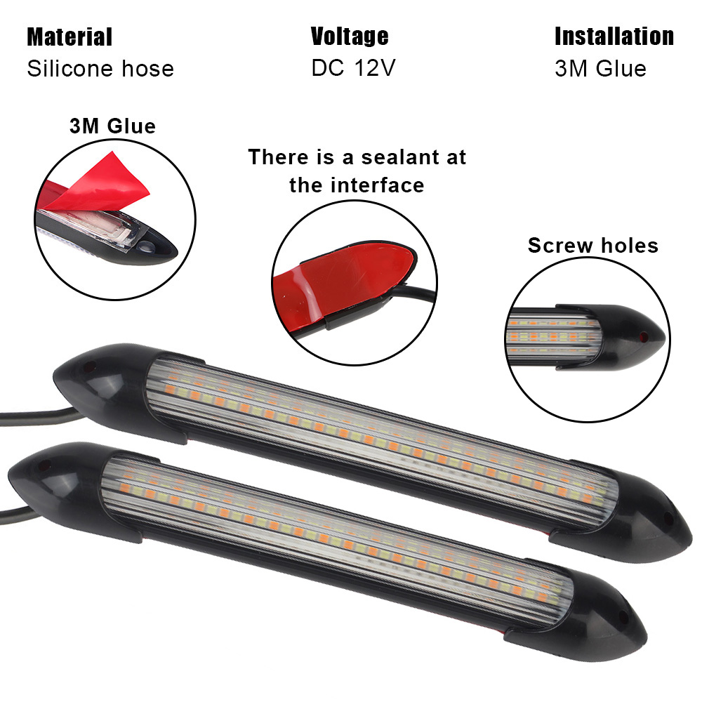 Car Styling Turn Signal Waterp - Waterproof Led Strip recensie en prijs