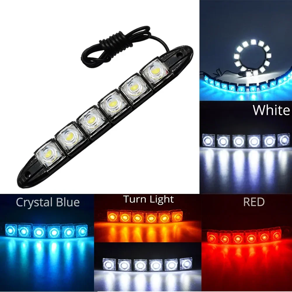 2PCS LED Waterproof DRL Light  - Waterproof Led Strip recensie en prijs