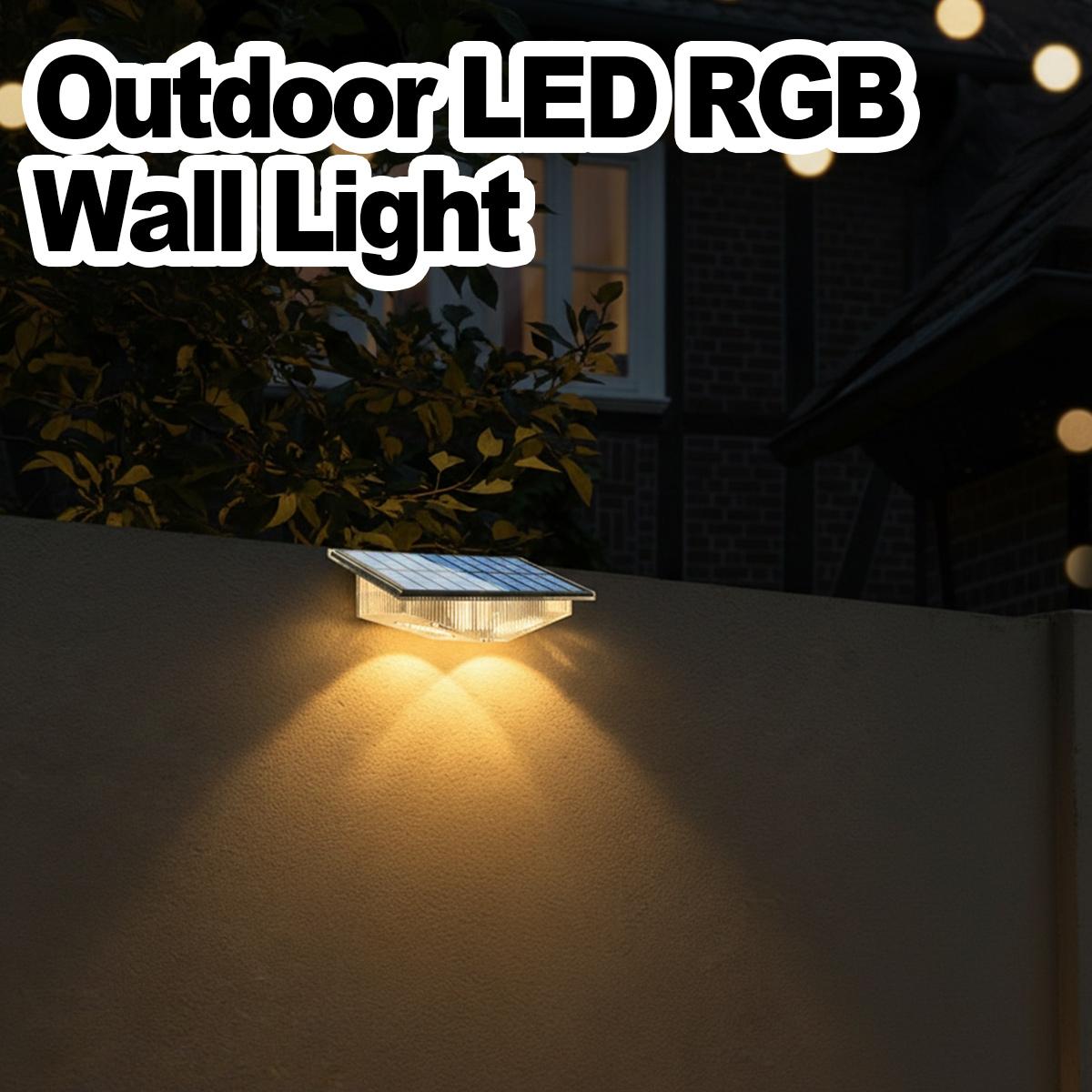 4Pcs Solar Fence Lights LED Wa - Outdoor Yard Lighting Fixtures recensie en prijs
