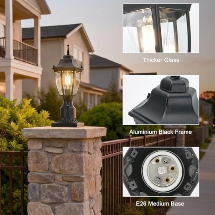 Dusk to Dawn Outdoor Post Ligh - Outdoor Yard Lighting Fixtures recensie en prijs