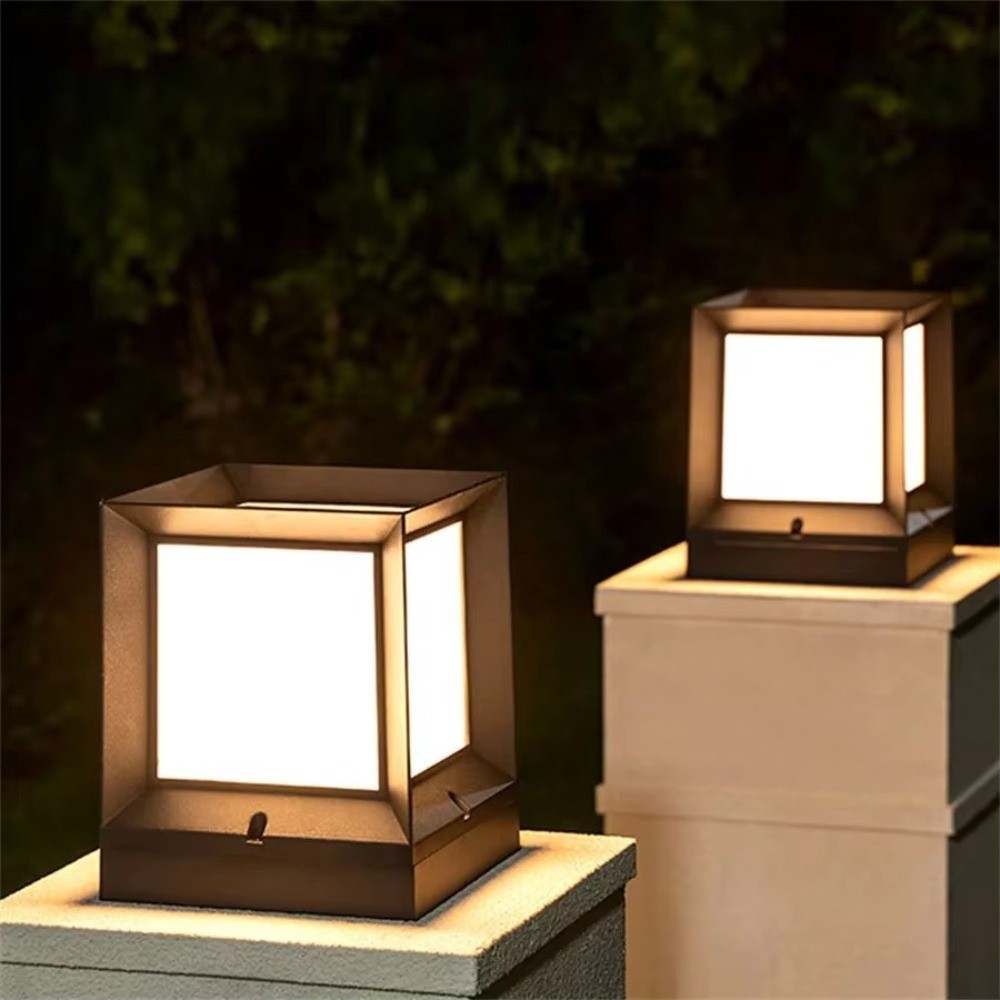 Modern E27 Led Outdoor Post Li - Outdoor Yard Lighting Fixtures recensie en prijs