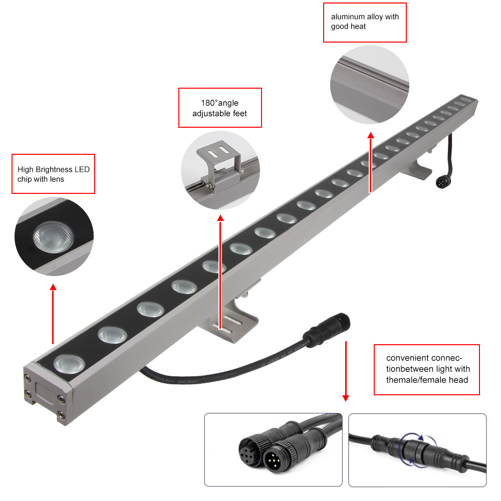 108W 3-IN-1 DMX512 RGB IP65 LE - Outdoor Lighting Architectural recensie en prijs