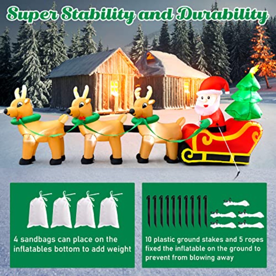 Outdoor Christmas inflatables  - Outdoor Lighting On Trees recensie en prijs
