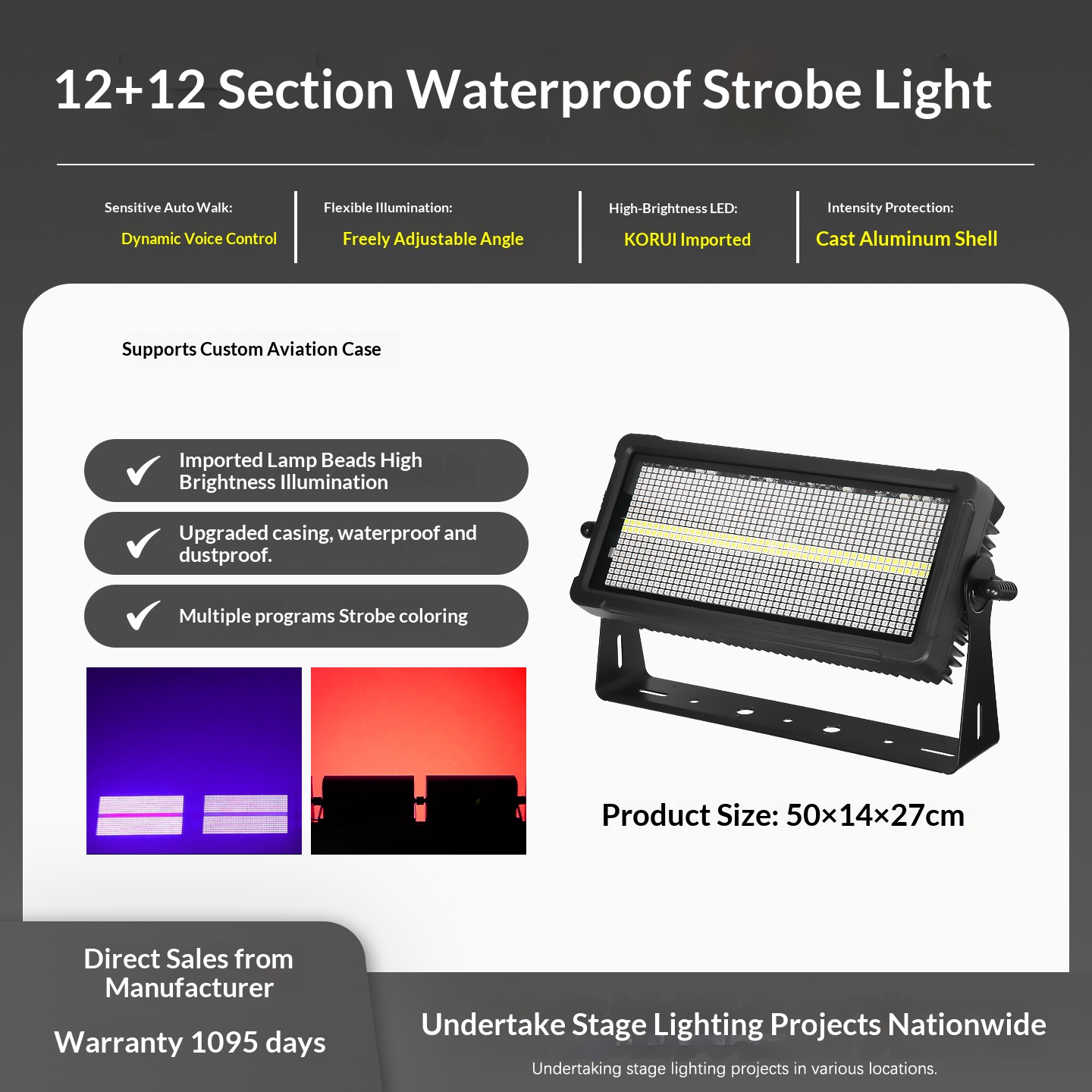 600W Outdoor Waterproof Strobe - Outdoor Lighting Architectural recensie en prijs