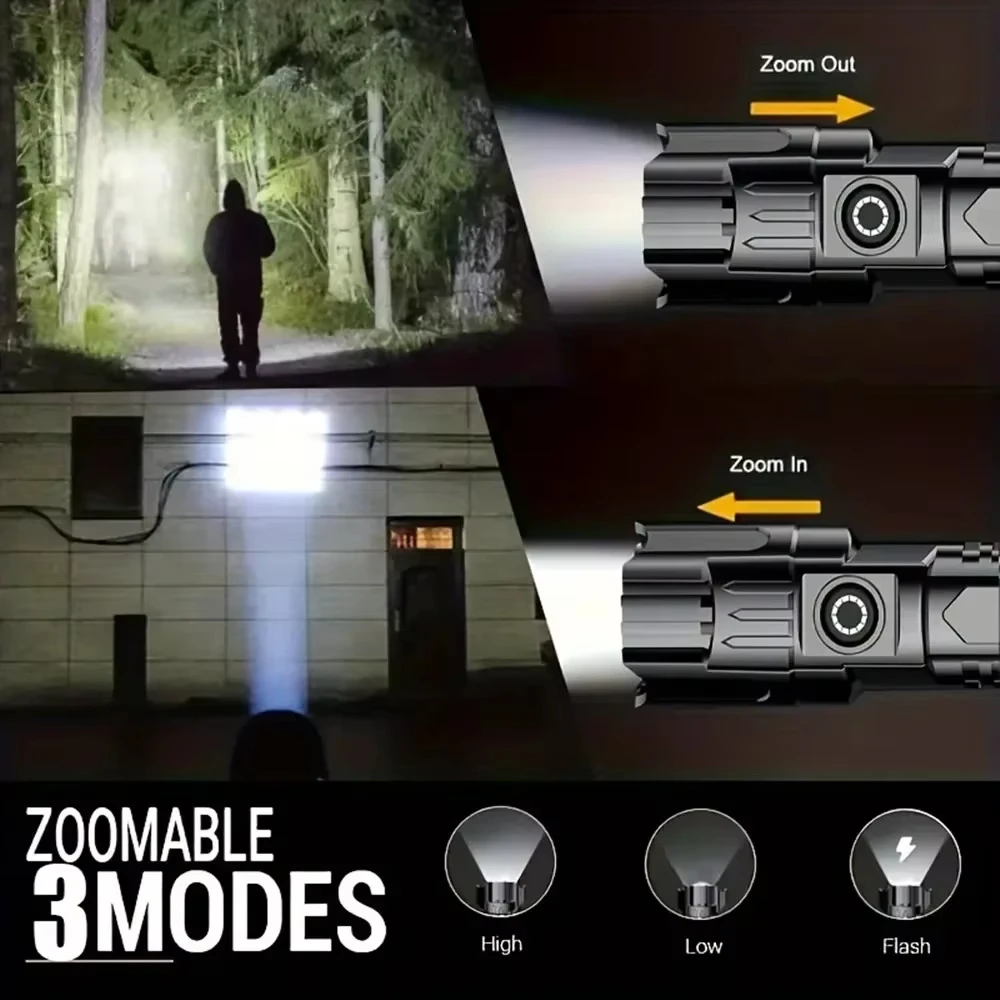 Super Bright LED Flashlight US - Zinc Outdoor Lighting recensie en prijs