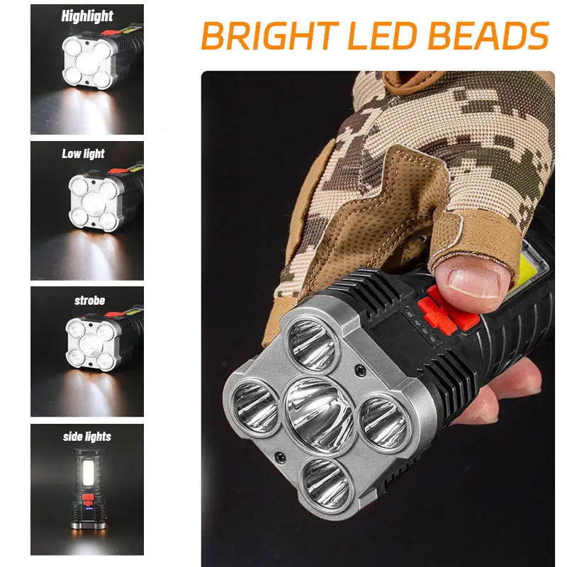 5 LED High Power Led Flashligh - Zinc Outdoor Lighting recensie en prijs