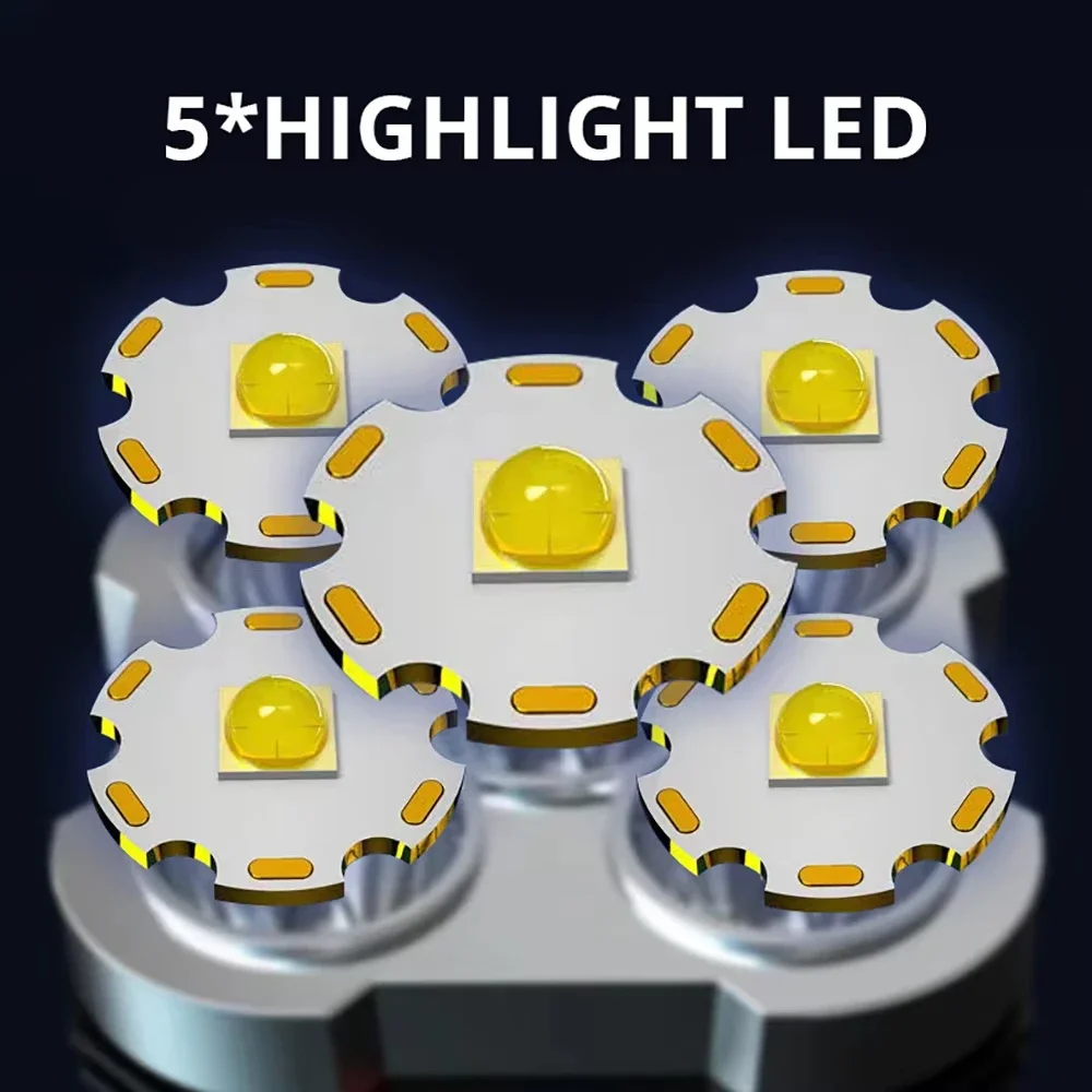 5 LED High Power Led Flashligh - Zinc Outdoor Lighting recensie en prijs