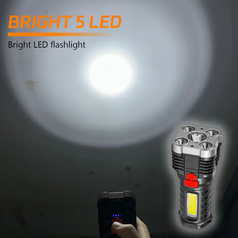 5 LED High Power Led Flashligh - Zinc Outdoor Lighting recensie en prijs