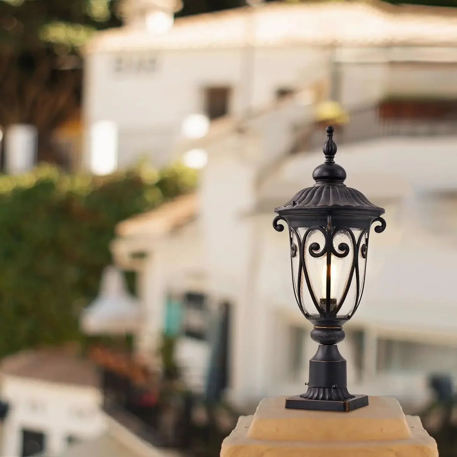 Outdoor Post Light Fixture wit - Outdoor Yard Lighting Fixtures recensie en prijs