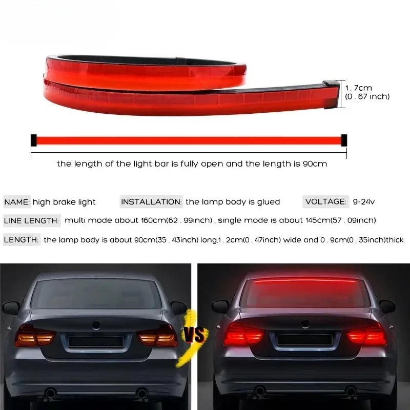 90cm Waterproof LED Brake Ligh - Waterproof Led Strip recensie en prijs