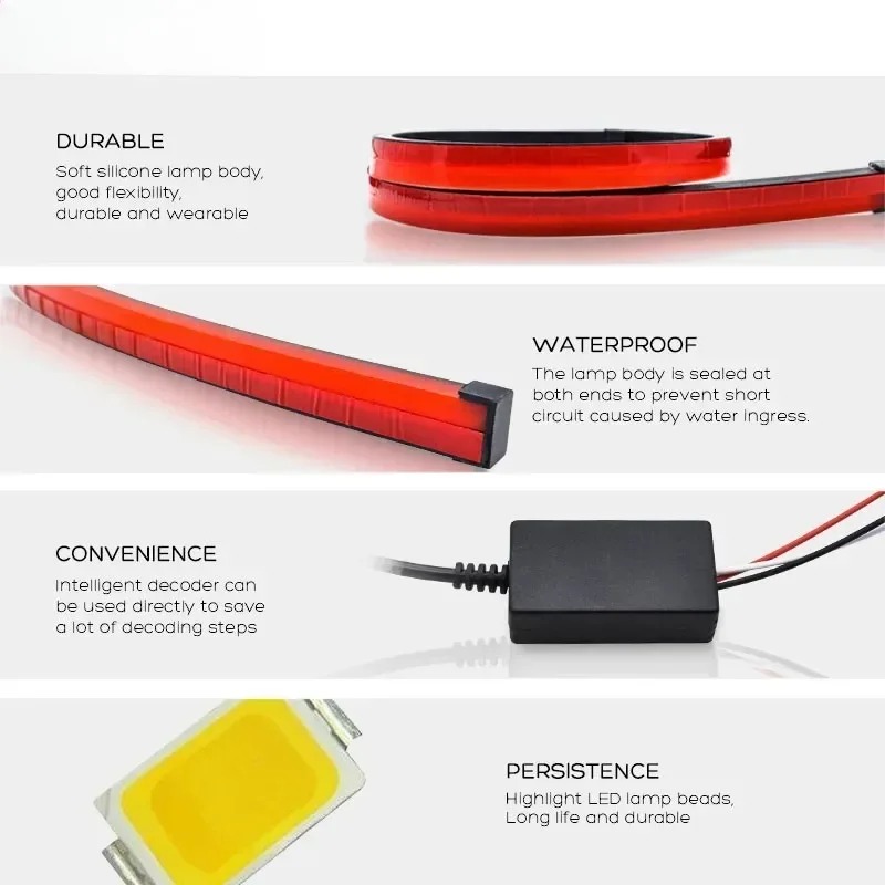 90cm Waterproof LED Brake Ligh - Waterproof Led Strip recensie en prijs