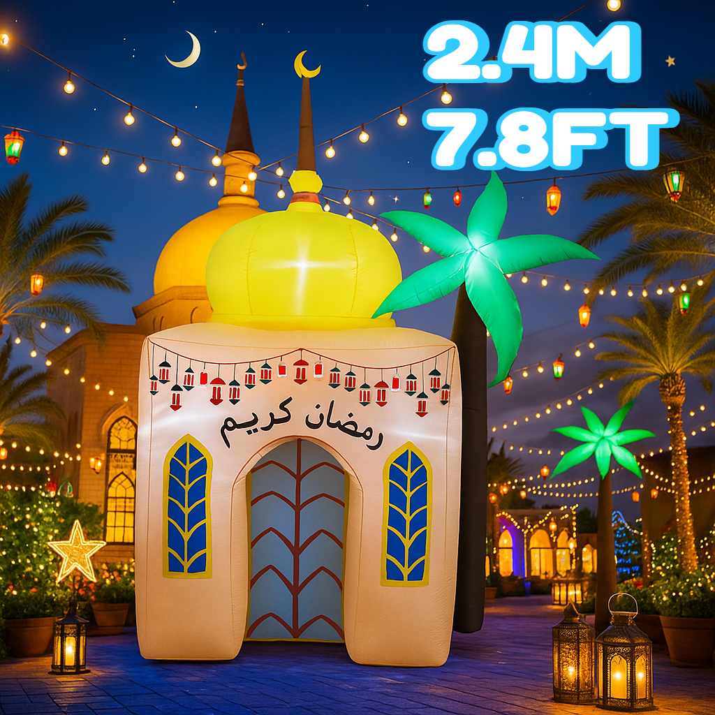 2.4M/7.8FT Muslim Ramadan Eid  - Outdoor Lighting Architectural recensie en prijs