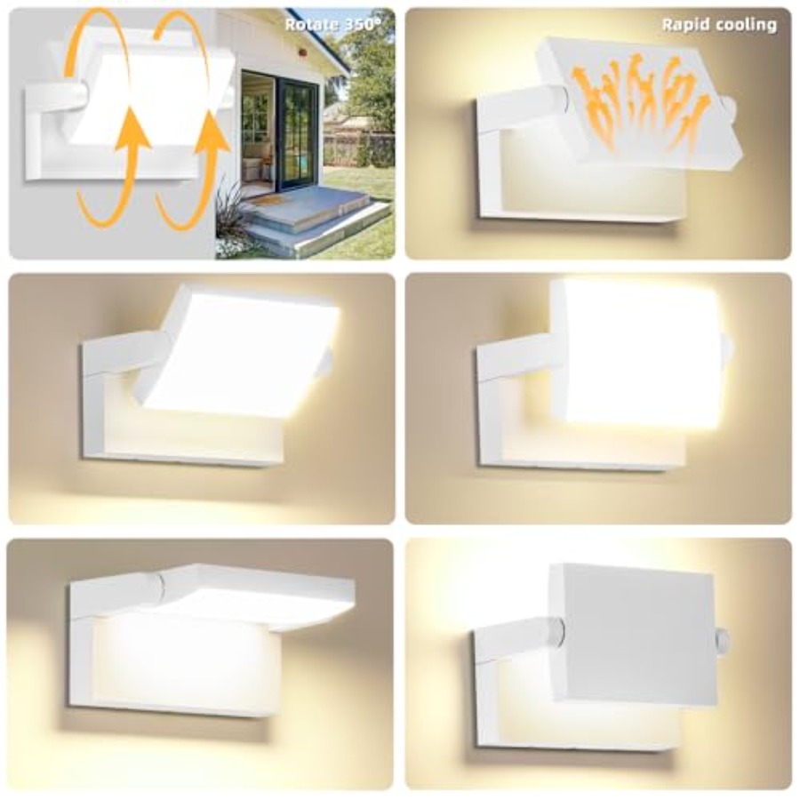 Outdoor LED Wall Light 40W Flo - Outdoor Yard Lighting Fixtures recensie en prijs