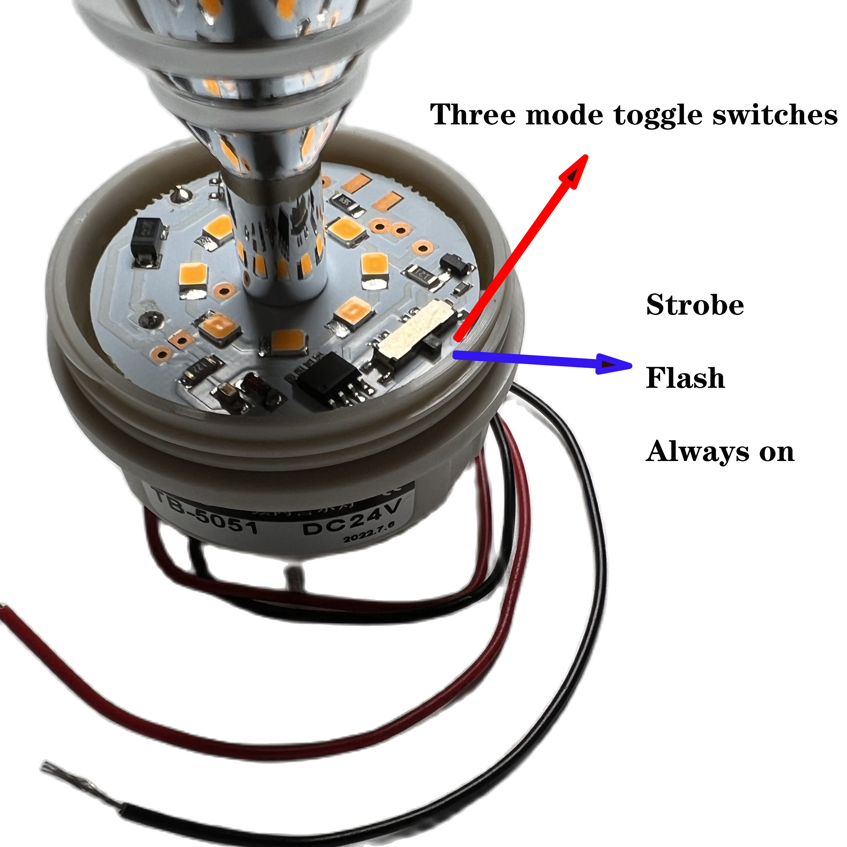 Zusen TB5051-Y-J with Buzzer Y - Outdoor Lighting Yellow recensie en prijs