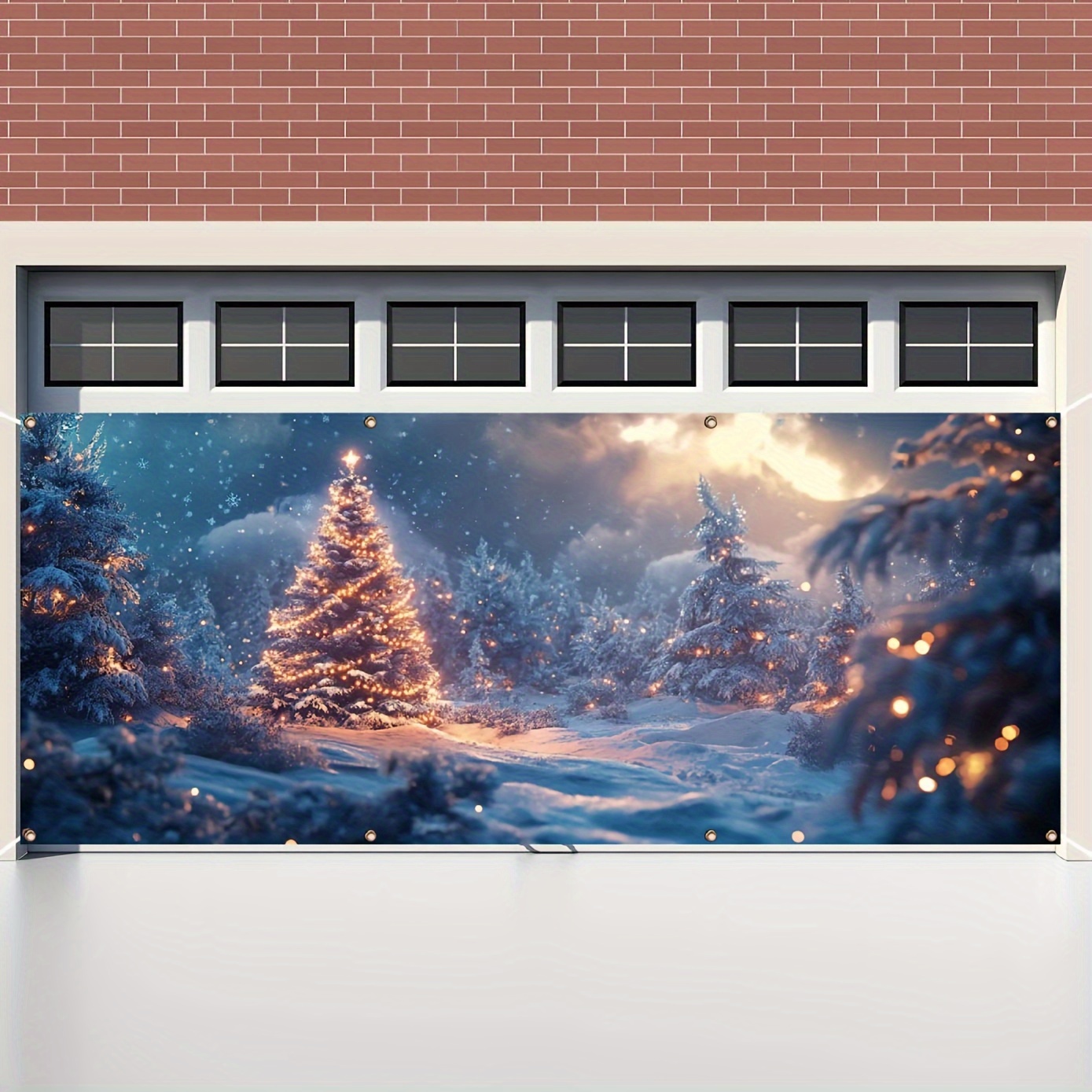 Sparkling Christmas Garage Ban - Outdoor Lighting On Trees recensie en prijs