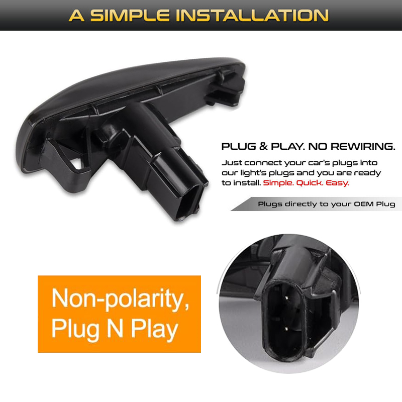 LED Dynamic Turn Signal Side M - Outdoor Lighting Yellow recensie en prijs