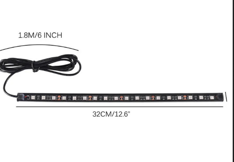 2Pcs 30cm 12V LED Strip Light  - Waterproof Led Strip recensie en prijs