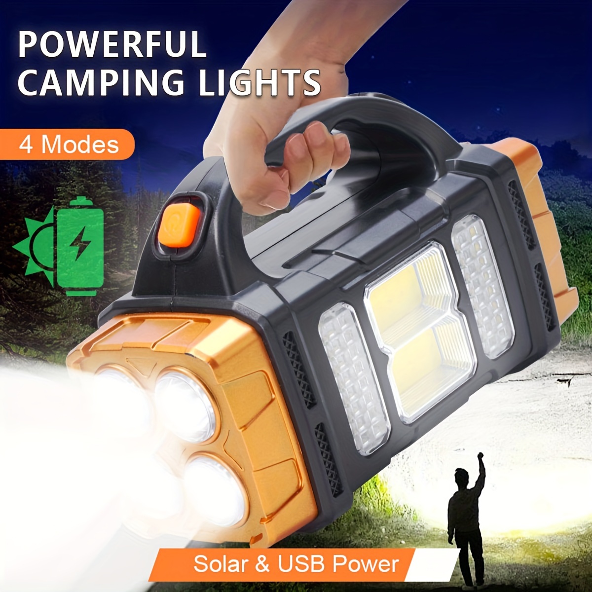 New Upgrade Rechargeable High  - Zinc Outdoor Lighting recensie en prijs