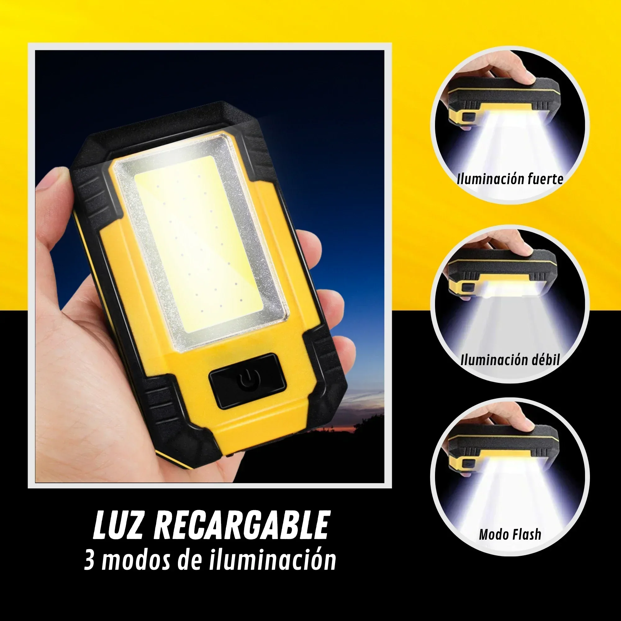 Portable 4000MaH Rechargeable  - Zinc Outdoor Lighting recensie en prijs