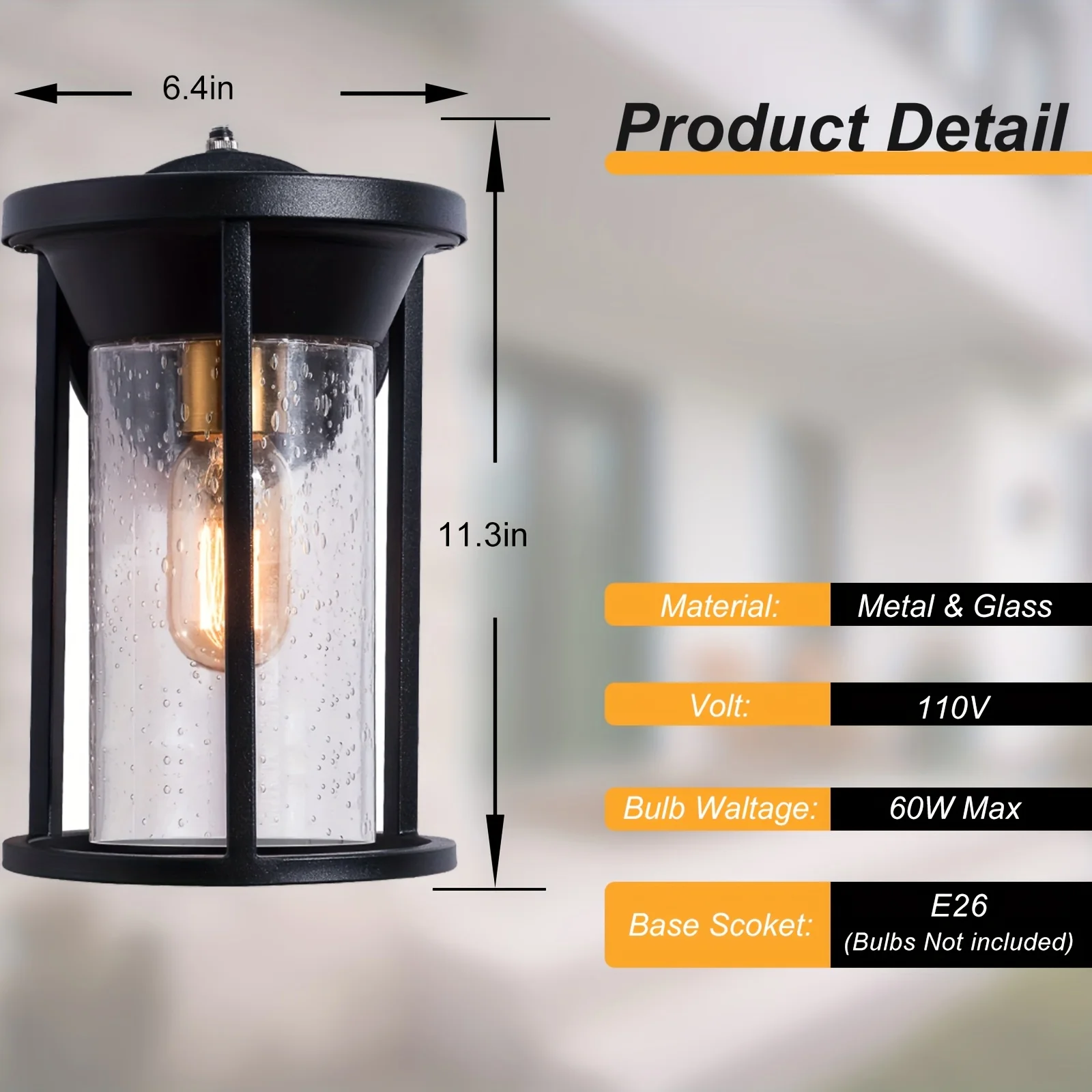 DDHOME 2-Pack Black Dusk to Da - Outdoor Yard Lighting Fixtures recensie en prijs