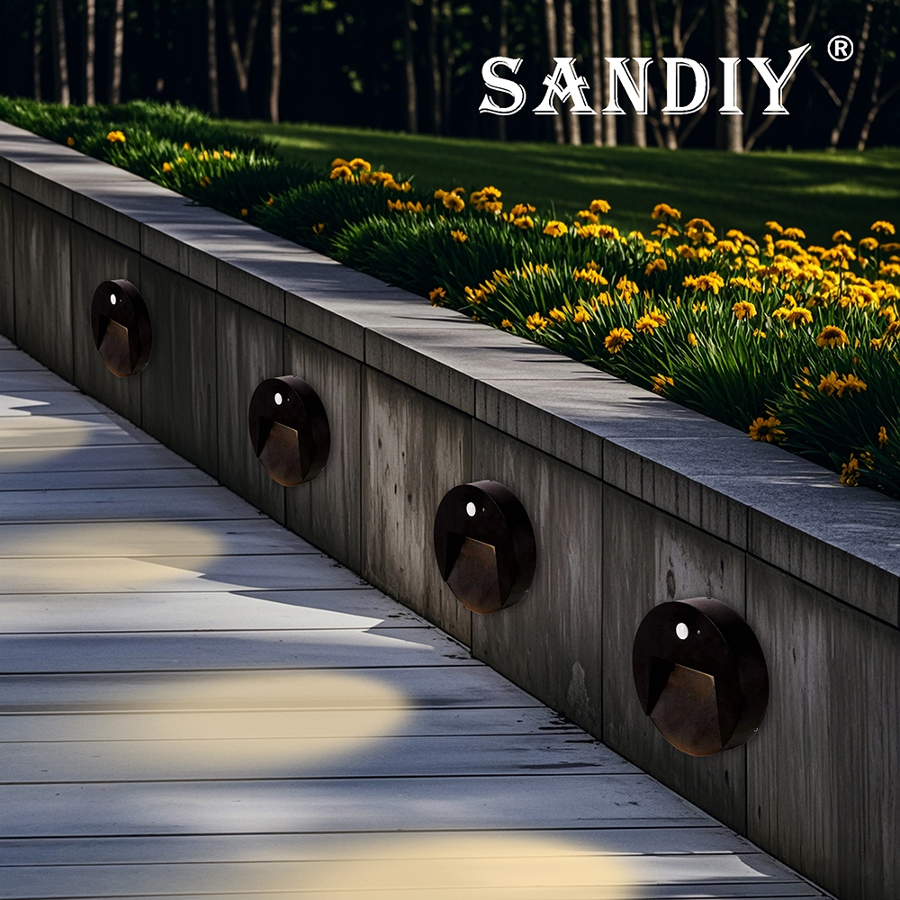 SANDIY Outside Stair Light Mot - Outdoor Yard Lighting Fixtures recensie en prijs