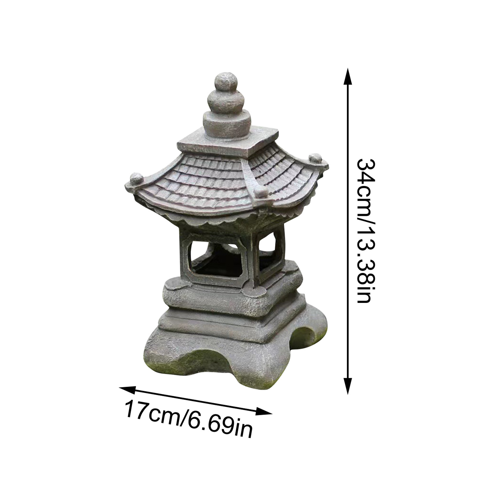 Pagoda Statues Outdoor Solar P - Outdoor Lighting Architectural recensie en prijs