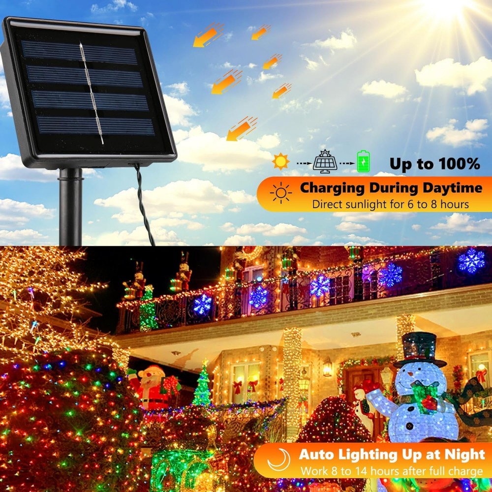 Solar Christmas Lights – 2 Pac - Outdoor Lighting On Trees recensie en prijs
