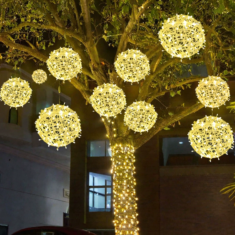Outdoor Ball Lights Hanging Ra - Outdoor Lighting On Trees recensie en prijs