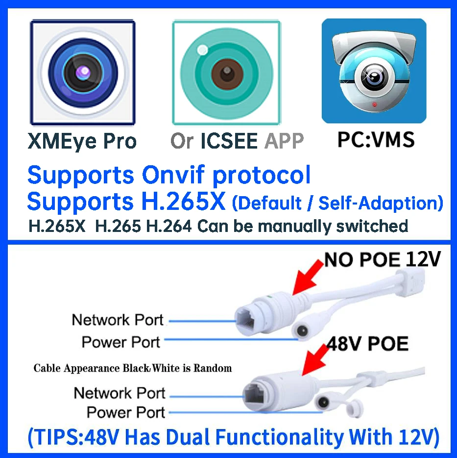 AI Audio IP POE Camera 5MP 4MP - Outdoor Lighting Options recensie en prijs