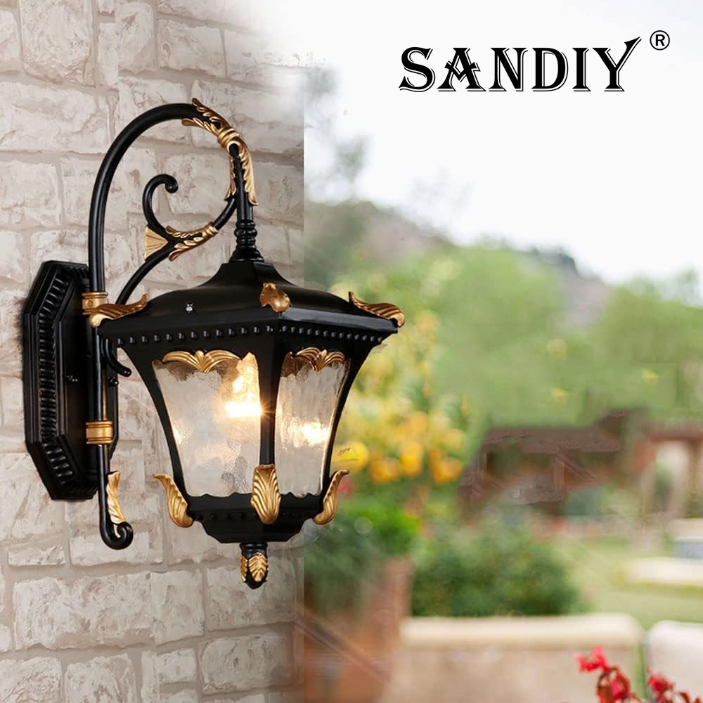 SANDIY Outdoor Wall Lamp Retro - Outdoor Yard Lighting Fixtures recensie en prijs