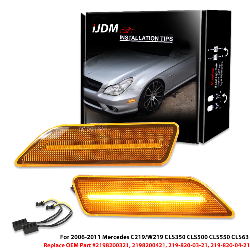2pcs Mercedes C219/W219 CLS350 - Outdoor Lighting Yellow recensie en prijs