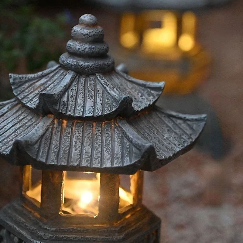 Solar LED Pagoda Lantern for B - Outdoor Lighting Architectural recensie en prijs