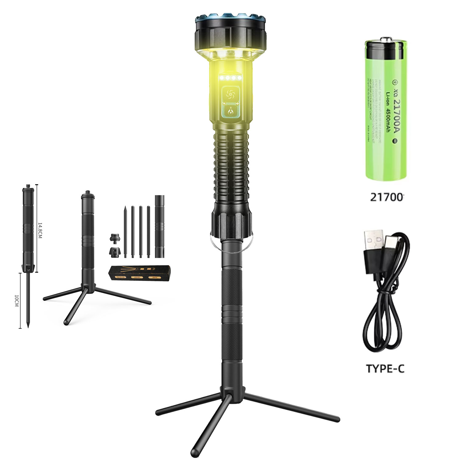 Rechargeable High Lumen Flashl - Outdoor Lighting Options recensie en prijs