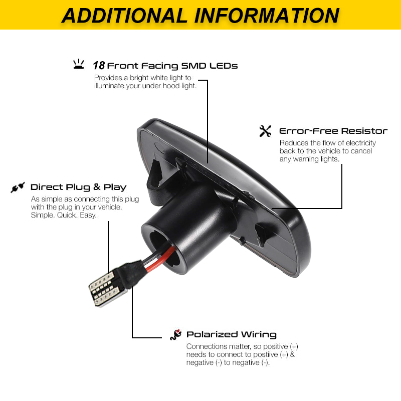 2xDynamic LED Side Marker Ligh - Outdoor Lighting Yellow recensie en prijs