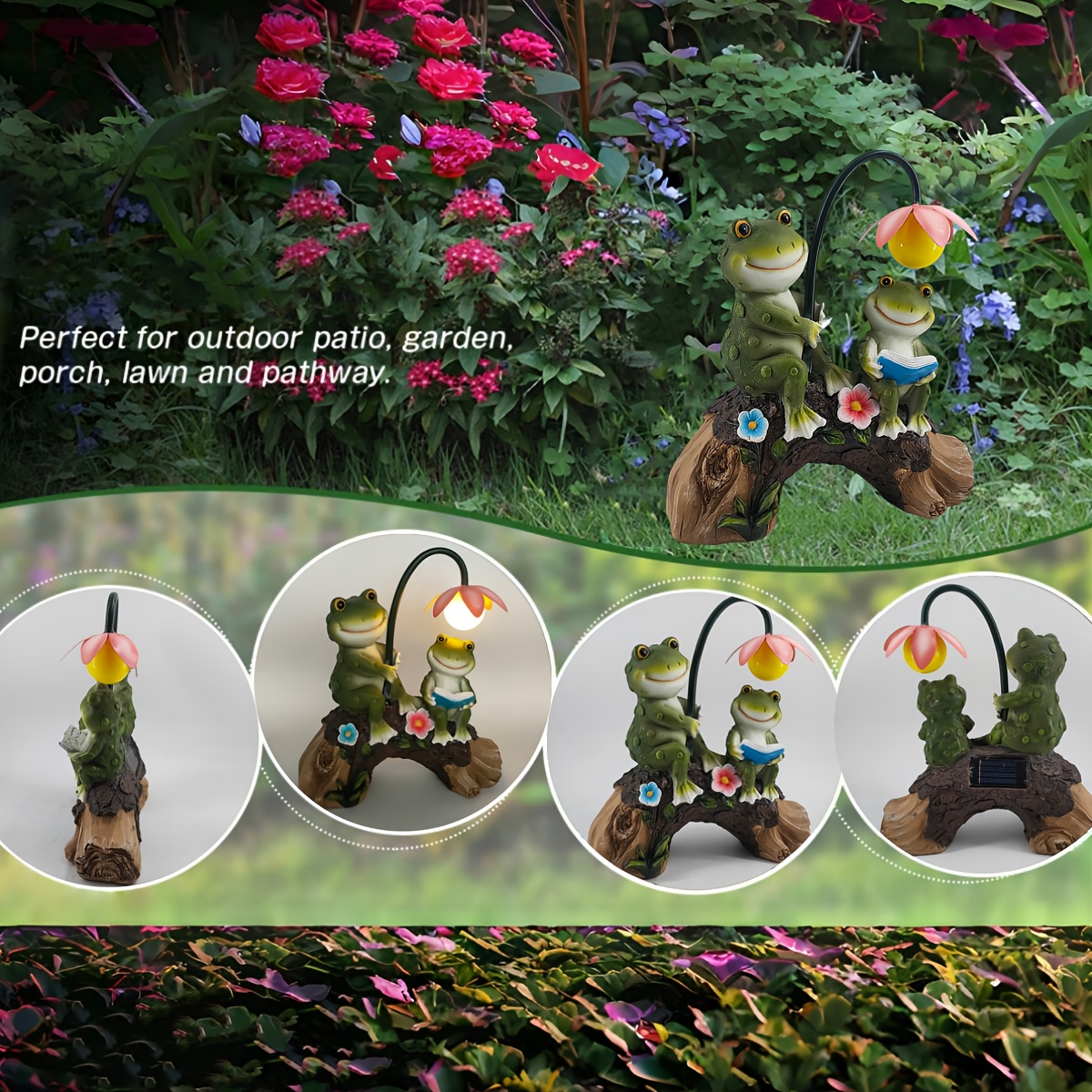 Solar Statue Garden Light Outd - Outdoor Lighting On Trees recensie en prijs