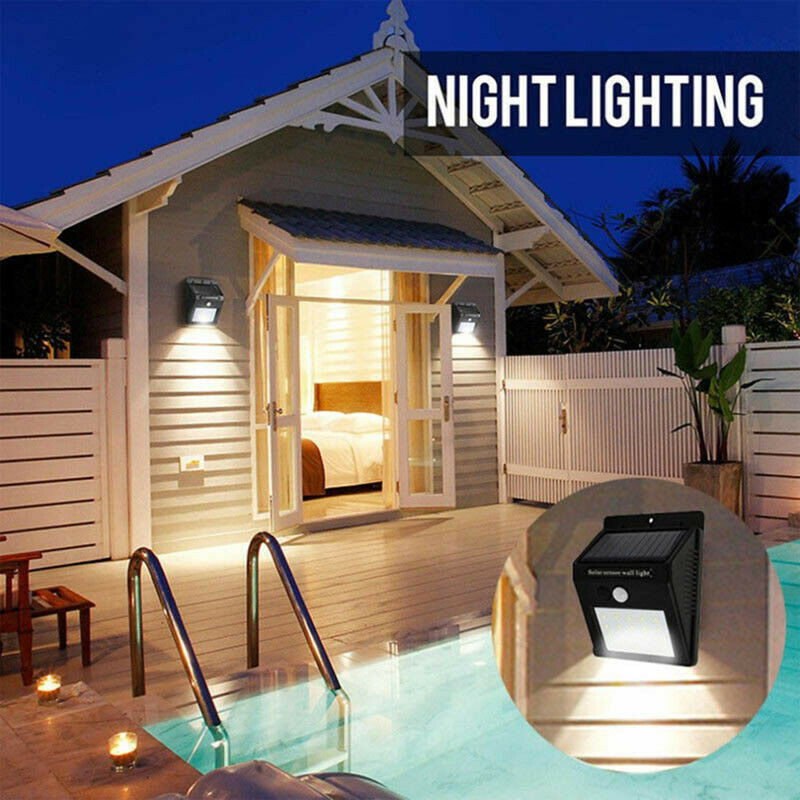 Outdoor Solar Powered LED Wall - Outdoor Yard Lighting Fixtures recensie en prijs