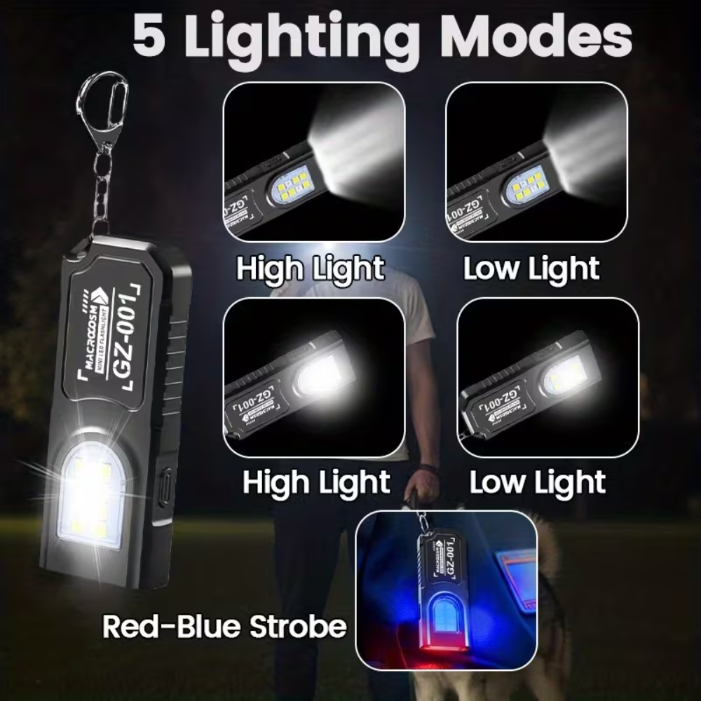 Mini COB LED Keychain Flashlig - Outdoor Lighting Replacement Bulbs recensie en prijs